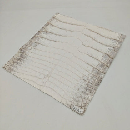 ワニ革/ナイルクロコ【24×22cm/1.6mm】ヒマラヤ/特Aランク/w3065