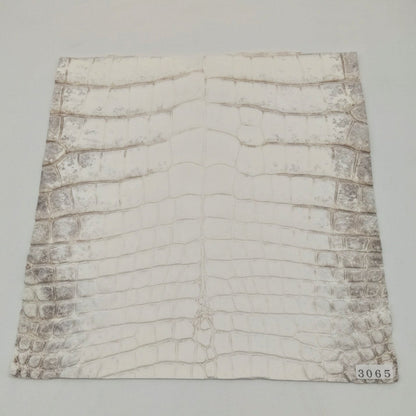 ワニ革/ナイルクロコ【24×22cm/1.6mm】ヒマラヤ/特Aランク/w3065