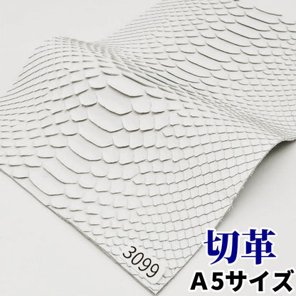 蛇　革素材