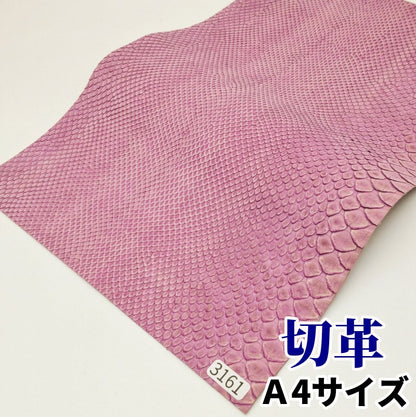蛇　革素材