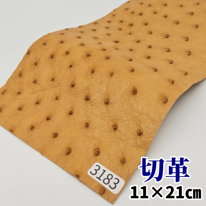 駝鳥　革素材