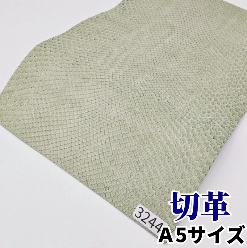 蛇　革素材