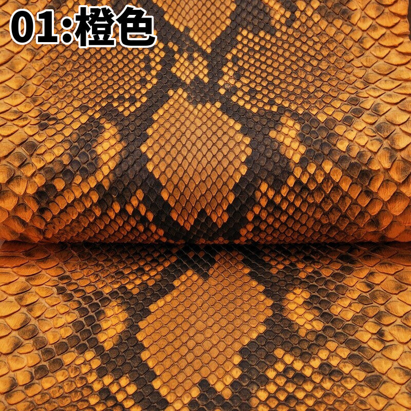 数量限定/ヘビ丸革/Ｄパイソン腹割【一匹】全6色/マット/hp07