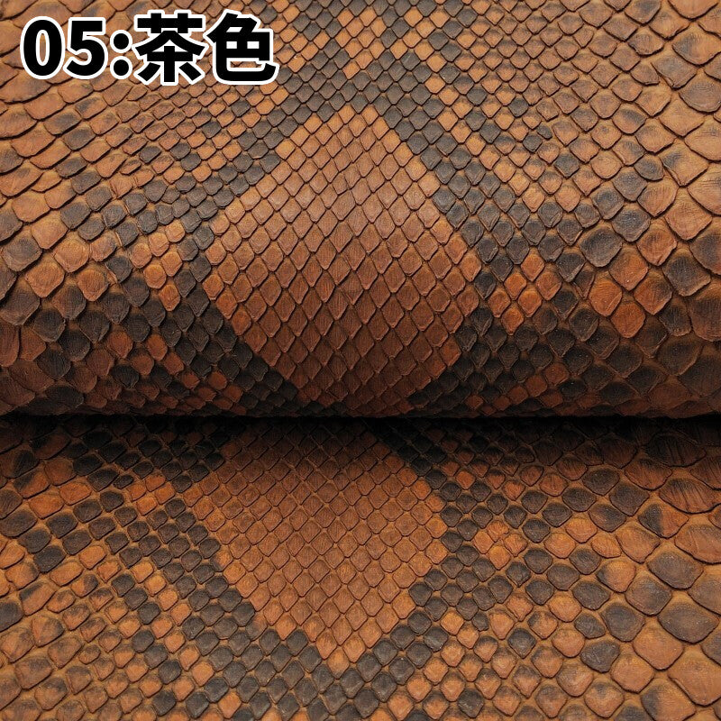 数量限定/ヘビ丸革/Ｄパイソン腹割【一匹】全6色/マット/hp07