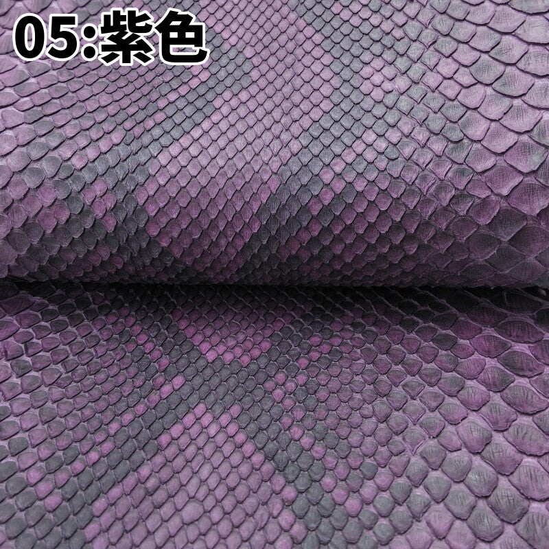 数量限定/ヘビ丸革/Ｄパイソン腹割【一匹】全6色/マット/hp07