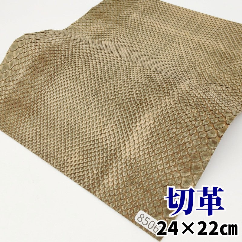 蛇　革素材