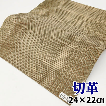 蛇　革素材