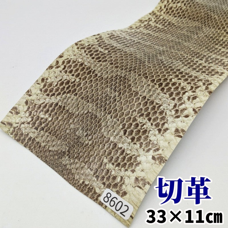 蛇　革素材
