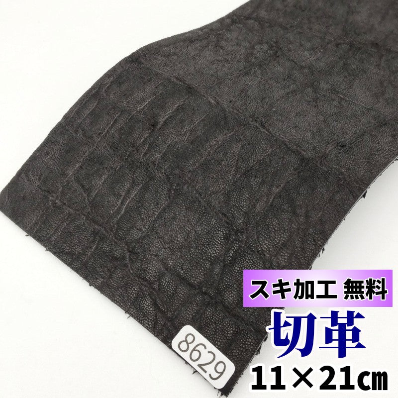 11×21cmサイズにカットされた革、エキゾチックレザー – レザーマニア