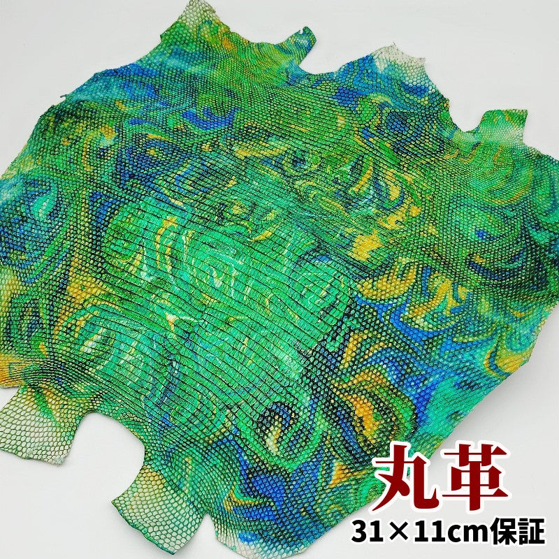 蜥蜴　革素材