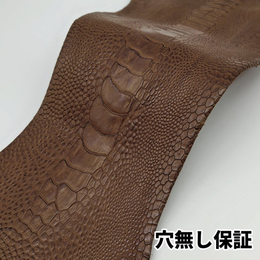 駝鳥　革素材