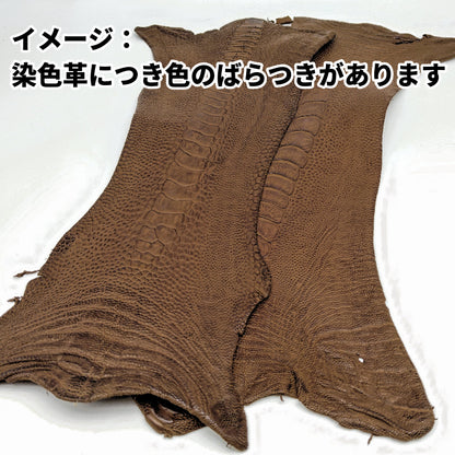 オーストレッグ革【品質保証】ブラウン/ツヤ弱/dl10