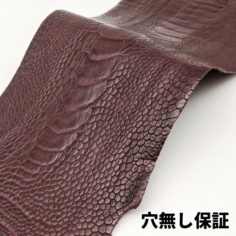 駝鳥　革素材