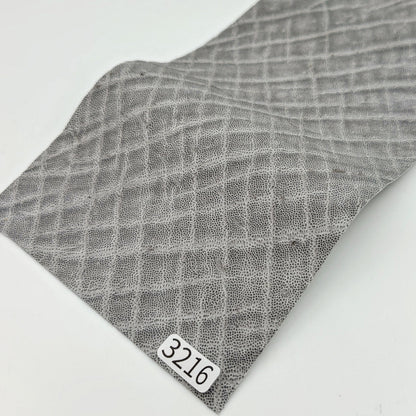 ゾウ革【31×10.5cm/0.7mm】グレー/マット/Aランク/z3216