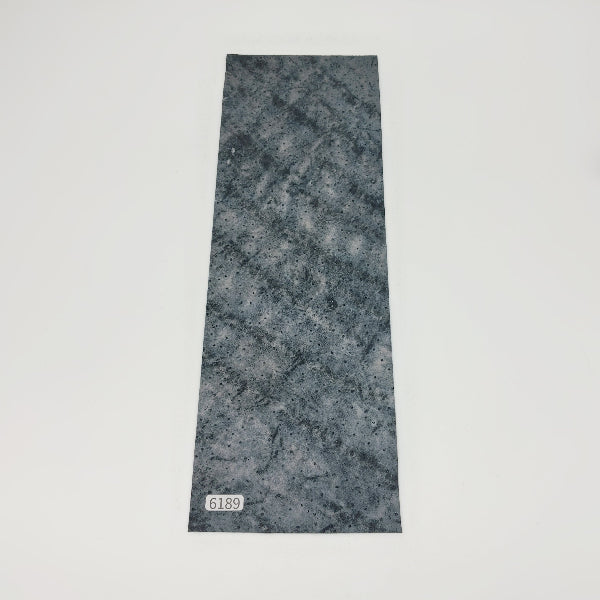ゾウ革【33×11cm/0.7mm】ブラック/ツヤ有/Sランク/z6189