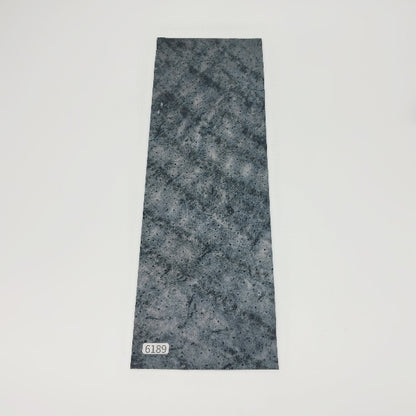 ゾウ革【33×11cm/0.7mm】ブラック/ツヤ有/Sランク/z6189