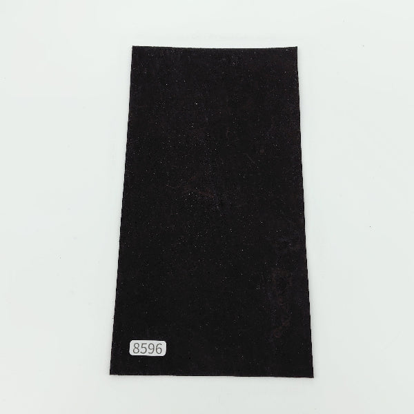 カバ革【11×21cm/1.6mm】ブラックベリー/マット/Sランク/k8596