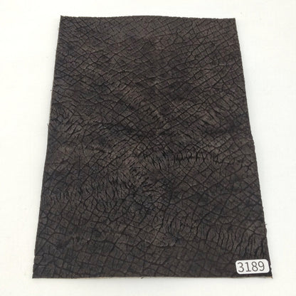 カバ革【A5/2.9mm】濃茶/マット/Sランク/k3189