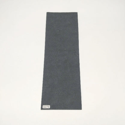 ゾウ革【33×11cm/0.7mm】ブラック/ツヤ弱/Sランク/z3279