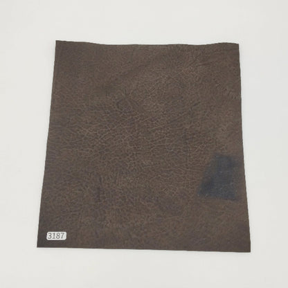 カバ革【24×22cm/2.3mm】濃茶/マット/Sランク/k3187