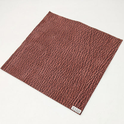 サメ革【21×21cm/1.5mm】ワイン/デニム調加工/Sランク/s6160