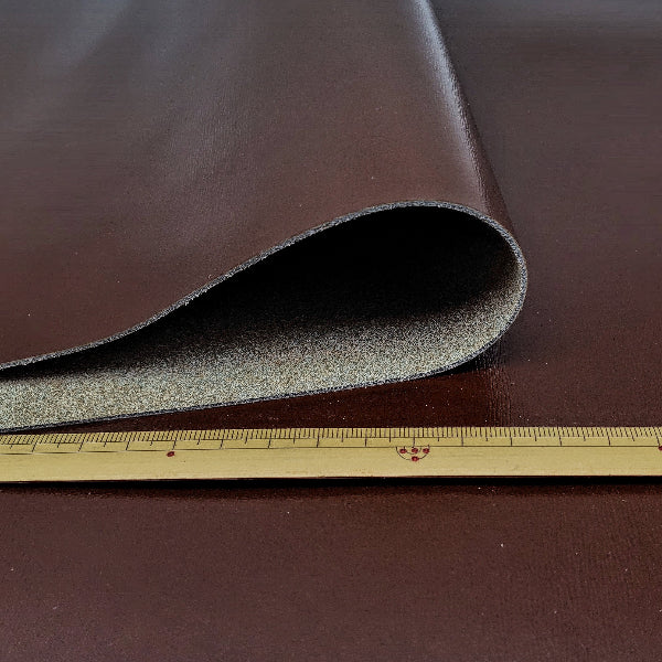 牛革【大ハギレ1枚20デシ/1.5mm】マロンブラウン/gt-256