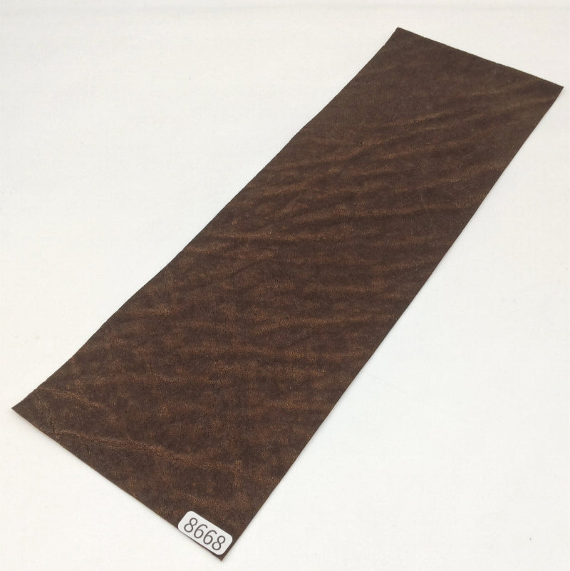 ゾウ革【31×10.5cm/0.7mm】ココアブラウン/マット/Sランク/z8668