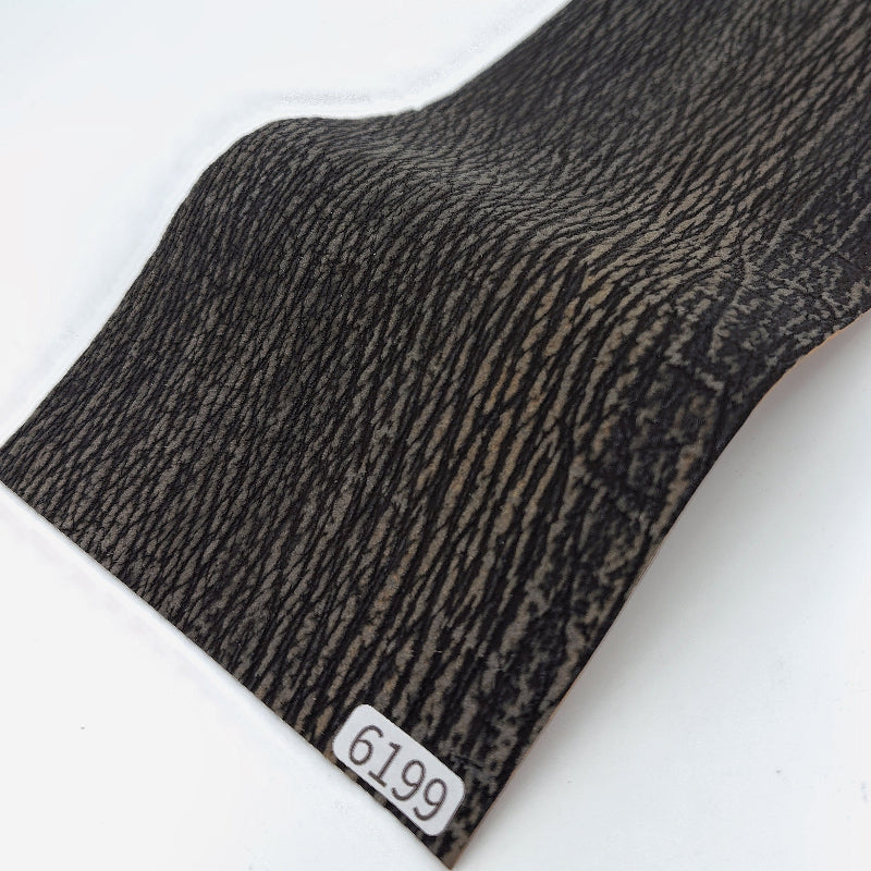 サメ革【31×10.5cm/0.7mm】チャコール/デニム調加工/Sランク/s6199