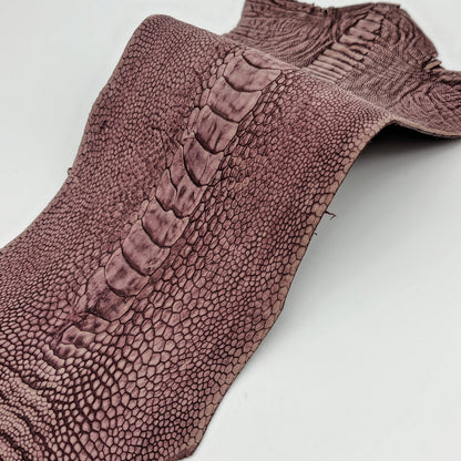 オーストレッグ革【品質保証】デニム調ワイン/dl11