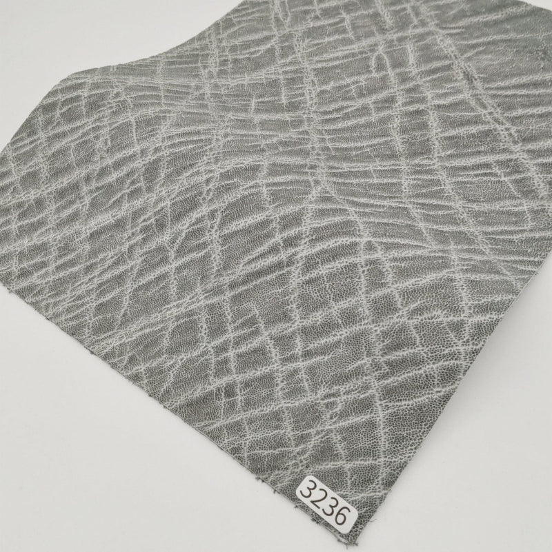 ゾウ革【A4/2.0mm】グレー/マット/Sランク/z3236