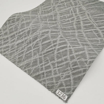 ゾウ革【A4/2.0mm】グレー/マット/Sランク/z3236