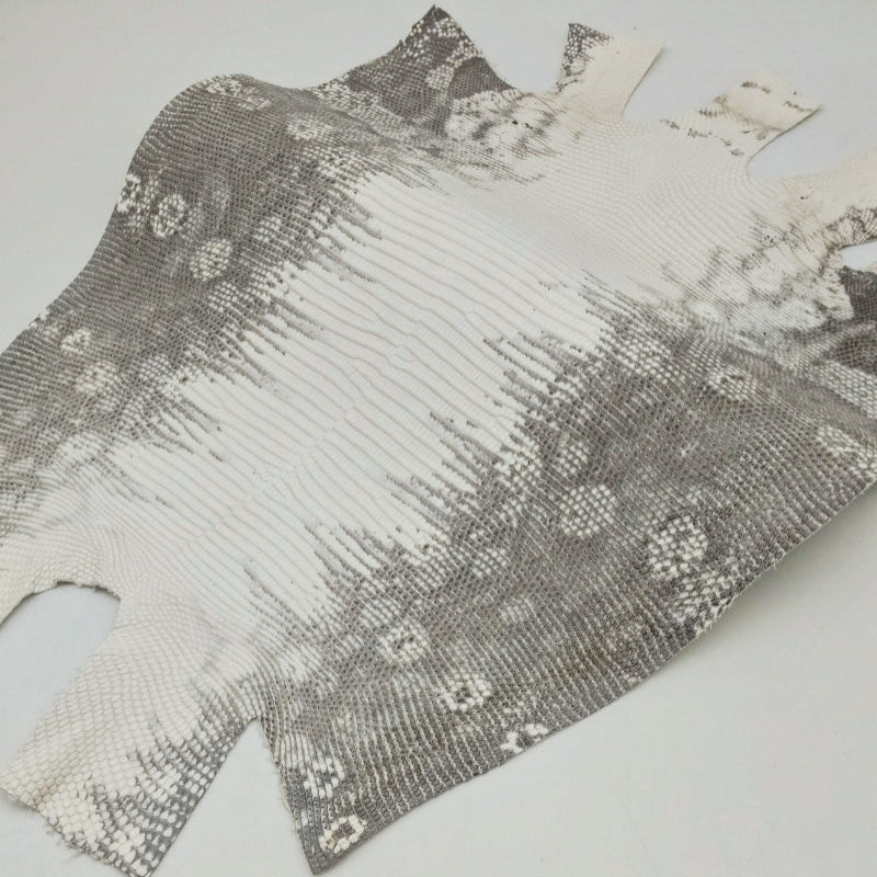 トカゲ革【最大幅29cm】ヒマラヤ仕上げ/マット/背割/6212 – レザー