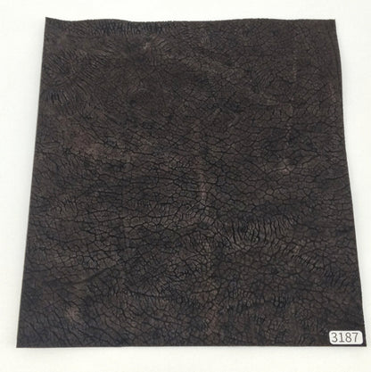 カバ革【24×22cm/2.3mm】濃茶/マット/Sランク/k3187