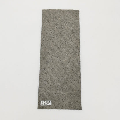 ゾウ革【8×21cm/2.3mm】モスグレー/マット/Aランク/z3256