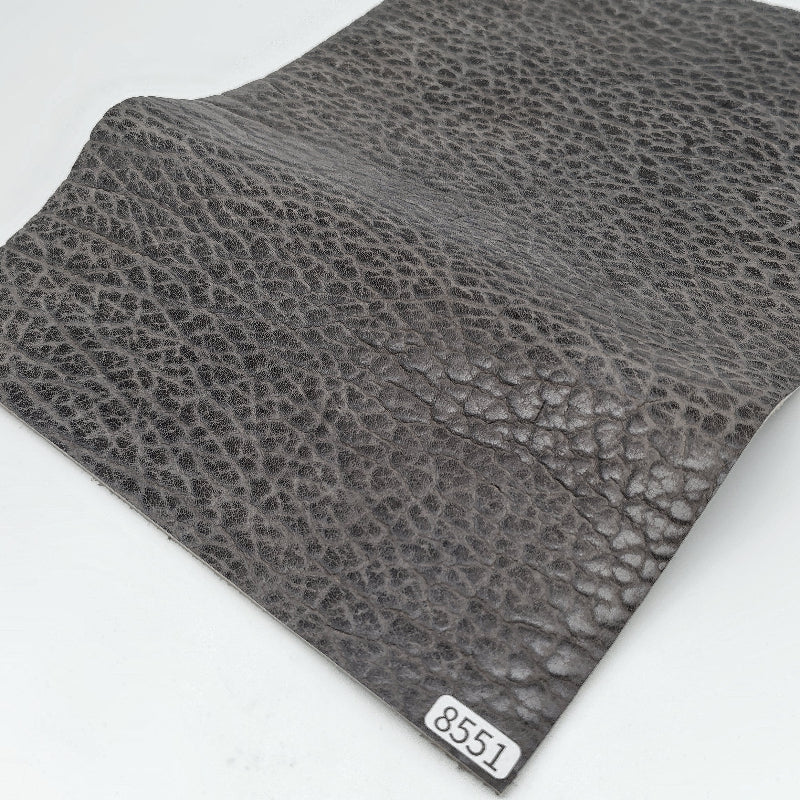 アザラシ革【A4/2.7mm】グレー/ツヤ中/Aランク/a8551