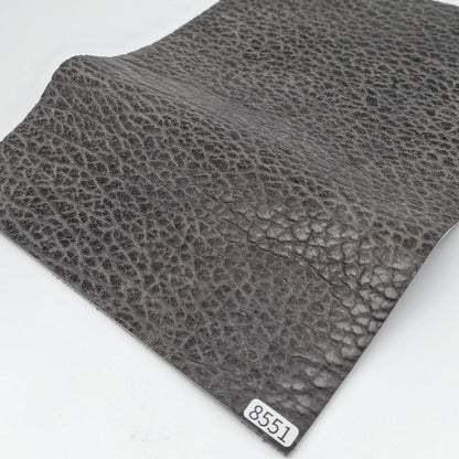 アザラシ革【A4/2.7mm】グレー/ツヤ中/Aランク/a8551