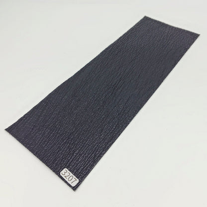 サメ革【31×10.5cm/0.7mm】ブラック/ツヤ弱/Sランク/s3207