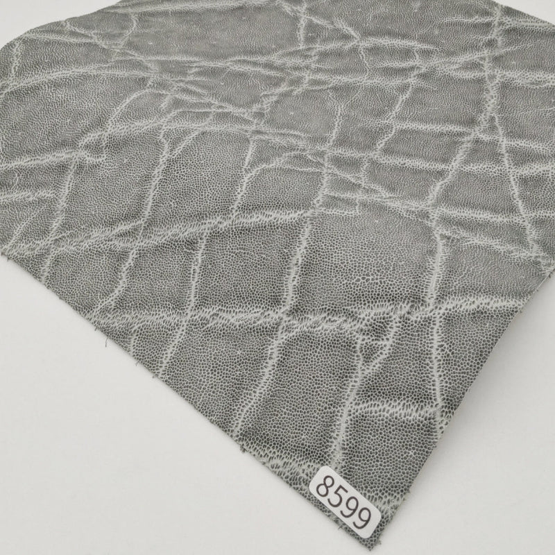 ゾウ革【21×21cm/2.0mm】グレー/マット/Sランク/z8599