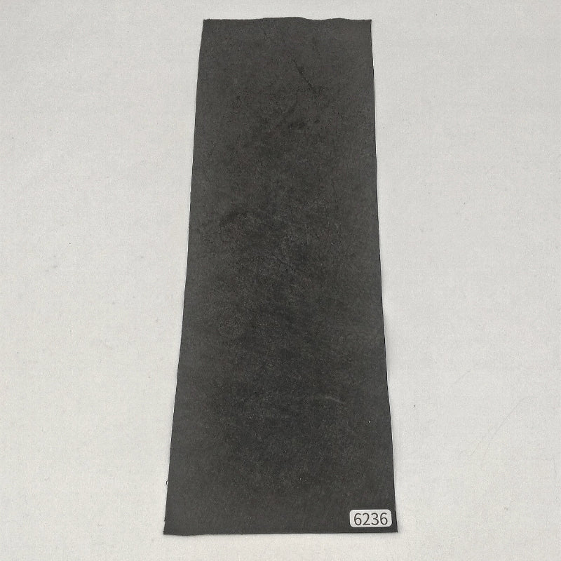 カバ革【33×11cm/0.7mm】ブラック/マット/Bランク/z6236