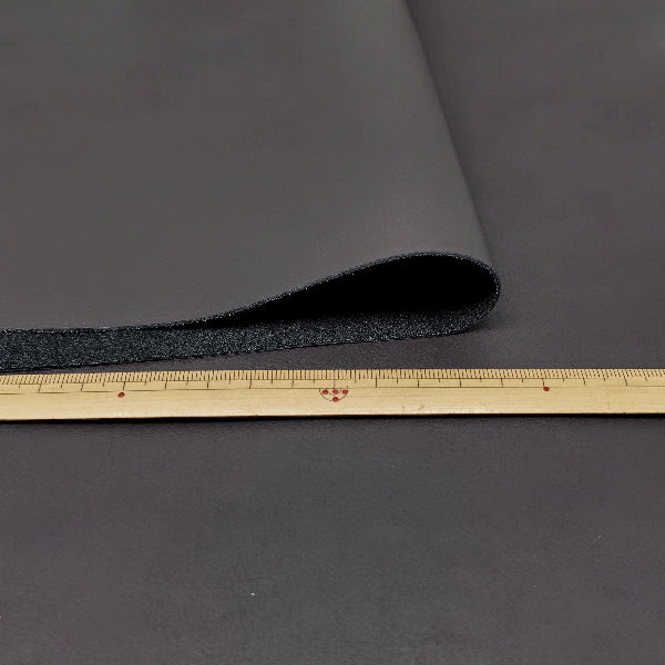 牛革【大ハギレ合計20デシ/1.0mm】消し炭色/gt-365