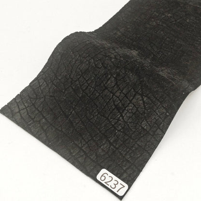 カバ革【33×11cm/1.2mm】ブラック/マット/Aランク/z6237