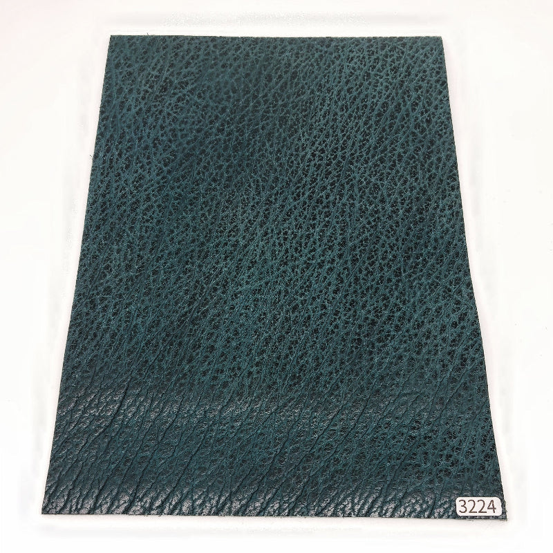 アザラシ革【A4/2.4mm】ダークグリーン/ツヤ中/Sランク/a3224