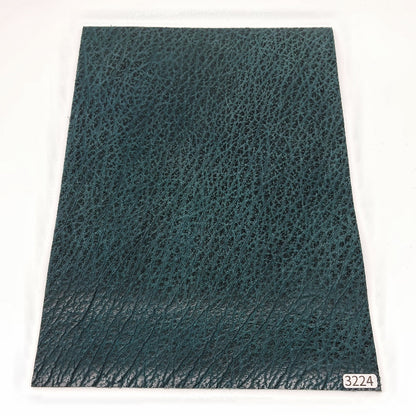 アザラシ革【A4/2.4mm】ダークグリーン/ツヤ中/Sランク/a3224