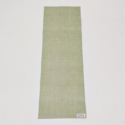 ヘビ革/ボア【33×11cm/0.4mm】デニム調ペールホワイト/Aランク/h3241