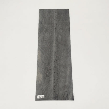 サメ革【31×10.5cm/0.7mm】ブラック/ツヤ弱/Sランク/s8638