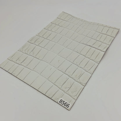 ワニ革/ナイルクロコ【A5/1.5mm】染色用下地革/ハギレ付/Aランク/w8566