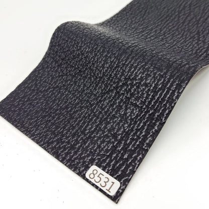 サメ革【33×11cm/0.7mm】ブラック/ツヤ弱/Sランク/s8531