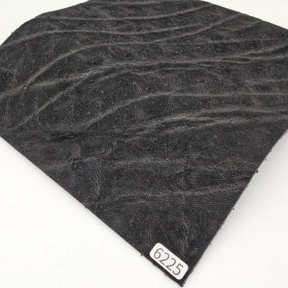 ゾウ革【21×21cm/2.2mm】ブラック/マット/Sランク/z6225