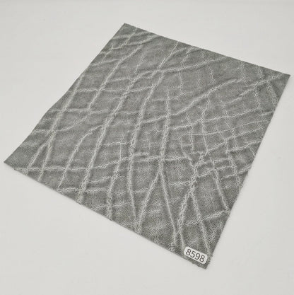 ゾウ革【24×22cm/2.0mm】グレー/マット/Sランク/z8598