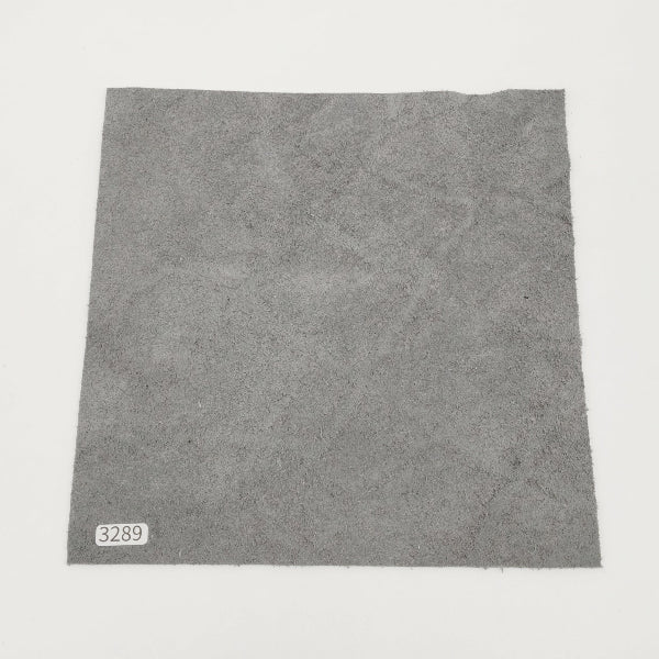 ゾウ革【21×21cm/2.0mm】グレー/マット/Sランク/z3289